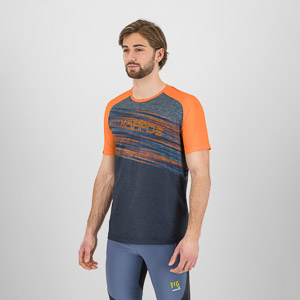 KARPOS CRODA ROSSA EVO JERSEY OUTER SPACE/SCARLET IBIS