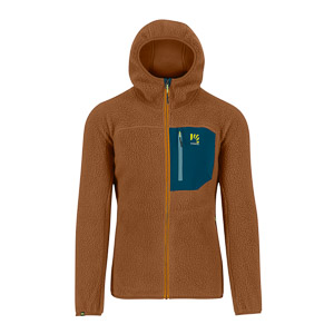 Karpos Moiazza Retro Hoodie Fleece Nuthatch/Midnight