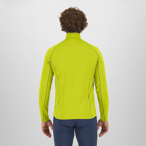 KARPOS POMEDES TECH FULL-ZIP FLEECE PRIMROSE