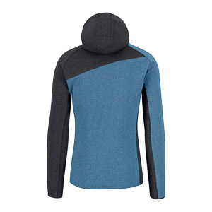 KARPOS AVERAU FULL-ZIP HOODIE FLEECE NIAGARA/VULCAN