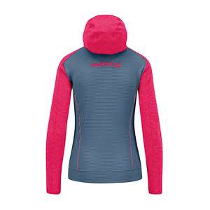 KARPOS AMBRIZZOLA W FULL-ZIP HOODIE OMBRE BLUE/INNUENDO
