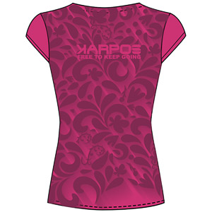 Karpos Loma Print W Jersey Cabaret/White