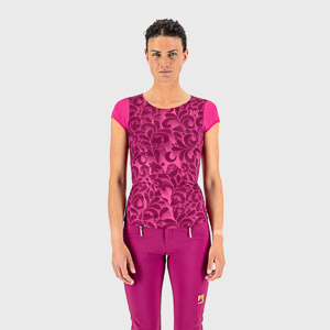 Karpos Loma Print W Jersey Cabaret/White