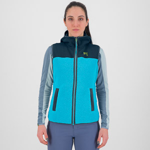Karpos 80’S Hoodie W Vest Blue Atoll/Midnight