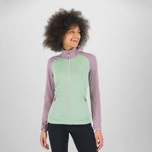 KARPOS AMBRIZZOLA W FULL ZIP LICHEN/NIRVANA