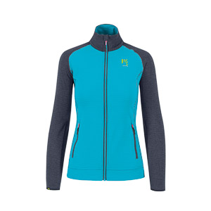 KARPOS AMBRIZZOLA W FULL ZIP BACHELOR B./OMBRE BLUE