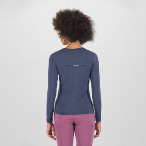 KARPOS COPPOLO MERINO W LS OMBRE BLUE
