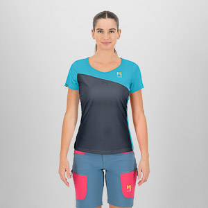 KARPOS AVERAU W JERSEY OMBRE BLUE/BACHELOR B.