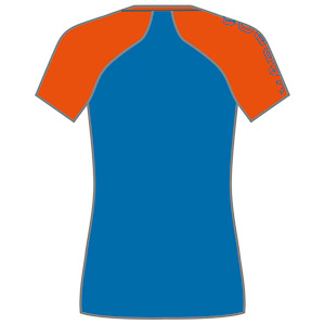 Karpos Lavaredo Detské Tričko modré/oranžové fluo