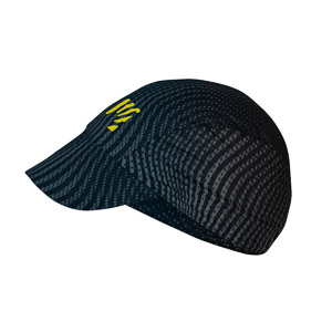 Tre Cime Print Cap Black/Grey