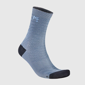 KARPOS LOGO PRINT W SOCKS NIAGARA BRIGHT WHITE OMBRE BLU
