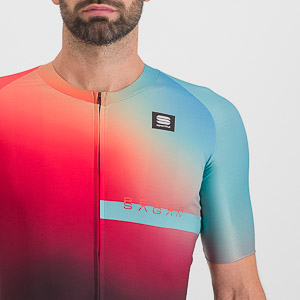 Sportful Peter Sagan Bomber Jersey Red Wine