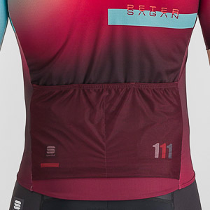 Sportful Peter Sagan Bomber Jersey Red Wine