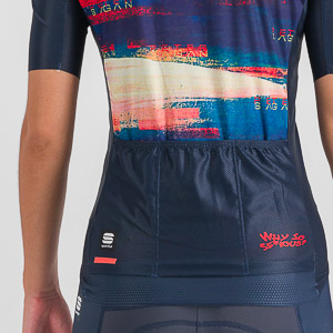 Sportful PETER SAGAN dámsky dres galaxy modrý