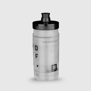 Sportful fľaša 550 ml transparentná/čierne logo