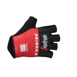 Trek-Segafredo BodyFit Pro Race rukavice čierne/červené