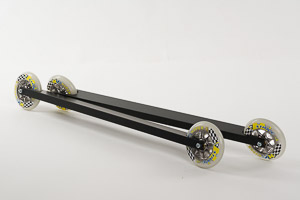 Davorin kolieskové lyže skate HYPER Stripe+R 104mm