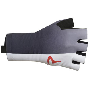 Pinarello rukavice SPEED Think Asymmetric sivé/biele