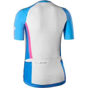 Pinarello PRO dámsky dres #iconmakers biely/modrý/ružový