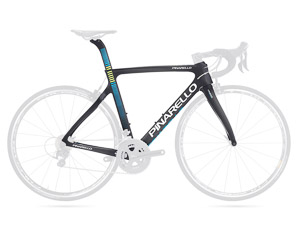Pinarello GAN cestný rám čierny SKY modrý žltý