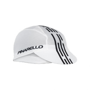 Pinarello cyklistická čiapka biela