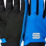 Sportful Kids Softshell rukavice čierne/modré