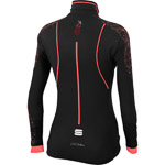 Sportful Doro Gore WindStopper bunda dámska čierna/fluo koralová