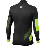 Sportful Apex bežecký top čierny/fluo žltý