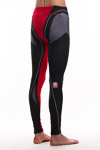 Sportful Lake Placid Thermal Elast. Nohavice čierna/červená