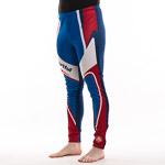 Sportful GORE WindStopper Salt Lake nohavice biela-modrá-červená