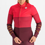 SPORTFUL XCOUNTRY SQUADRA THERMAL W JERSEY RASPBERRY WINE RED