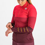 SPORTFUL XCOUNTRY SQUADRA THERMAL W JERSEY RASPBERRY WINE RED