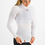Sportful LIGHT LUPETTO termo tričko dlhý rukáv dámske biele