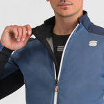 SPORTFUL XCOUNTRY SQUADRA JACKET NATURAL GRAY/GALAXT BLUE
