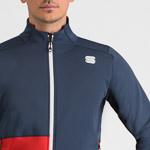 SPORTFUL XCOUNTRY ENGADIN JACKET GALAXY BLUE/TANGO RED