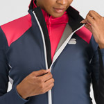 SPORTFUL XCOUNTRY SQUADRA W JACKET GALAXY BLUE/RASPBERRY PINK