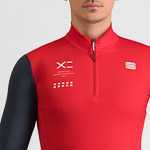 SPORTFUL XCOUNTRY SQUADRA JERSEY TANGO RED/GALAXY BLUE