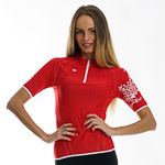 Sportful Cervia Cyklo Dres dámsky červený