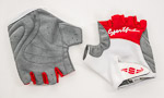 Sportful rukavice dámske biele/červené