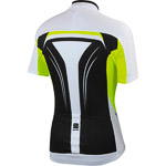 Cyklodres Sportful Equipe biela/čierna/fluo