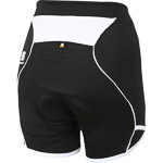 Sportful Sun&Sea cyklokraťasy čierne/biele