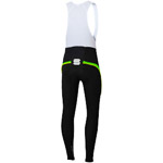 Sportful Gruppetto nohavice s trakmi čierne/fluo zelené