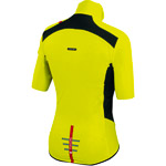 Sportful Fiandre Light NoRain Dres KR fluo žltý/čierny
