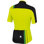 Sportful BodyFit Pro Team dres čierny/fluo žltý
