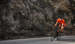Sportful Dolomiti Race kraťasy s trakmi čierne/oranžové