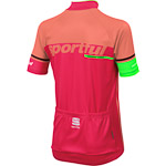 Sportful SC Team Kid detský dres ružový/fluo koralový