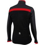 Sportful Giro Softshell bunda čierna/antracit/červená