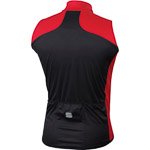 Sportful Bodyfit Pro Gore Windstopper vesta čierna/červená