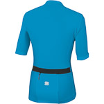 Sportful Giara dres s krátkym zipsom modrý