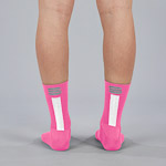 Sportful Bodyfit Pro 12 Dámske ponožky ružové/biele